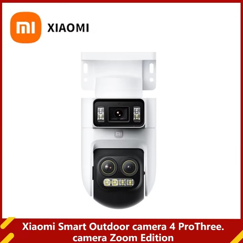 Xiaomi Smart Outdoor Camera 4 Pro Triple-Lens Zoom Edition 5MP - розумна зовнішня камера відеоспостереження з 3K якістю, IP66 та нічним баченням