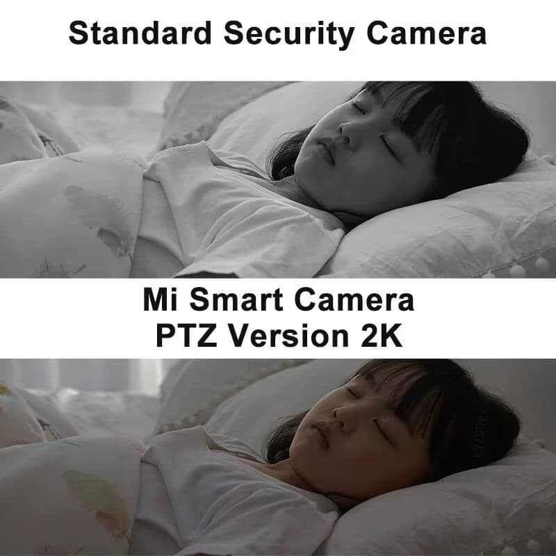 Xiaomi 360° Розумна камера відеоспостереження Mi PTZ 2K - 3MP, AI-розпізнавання, кольорове нічне бачення