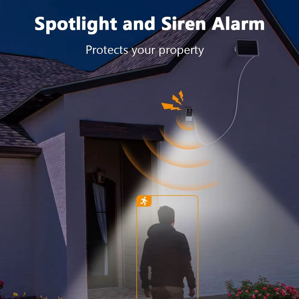 IMOU Cell 2 - 4MP перезаряджувана Wi-Fi камера з підтримкою 5G, PIR детекцією людини та кольоровим нічним баченням