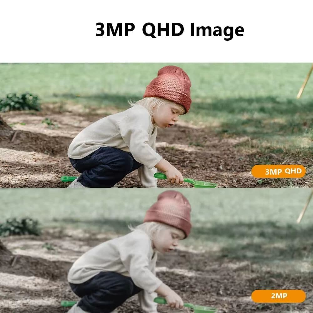 IMOU Cruiser 2 5MP 3K вулична Wi-Fi камера з AI-стеженням, детекцією людей/авто, поворотом 360°, IP66 та двостороннім аудіо