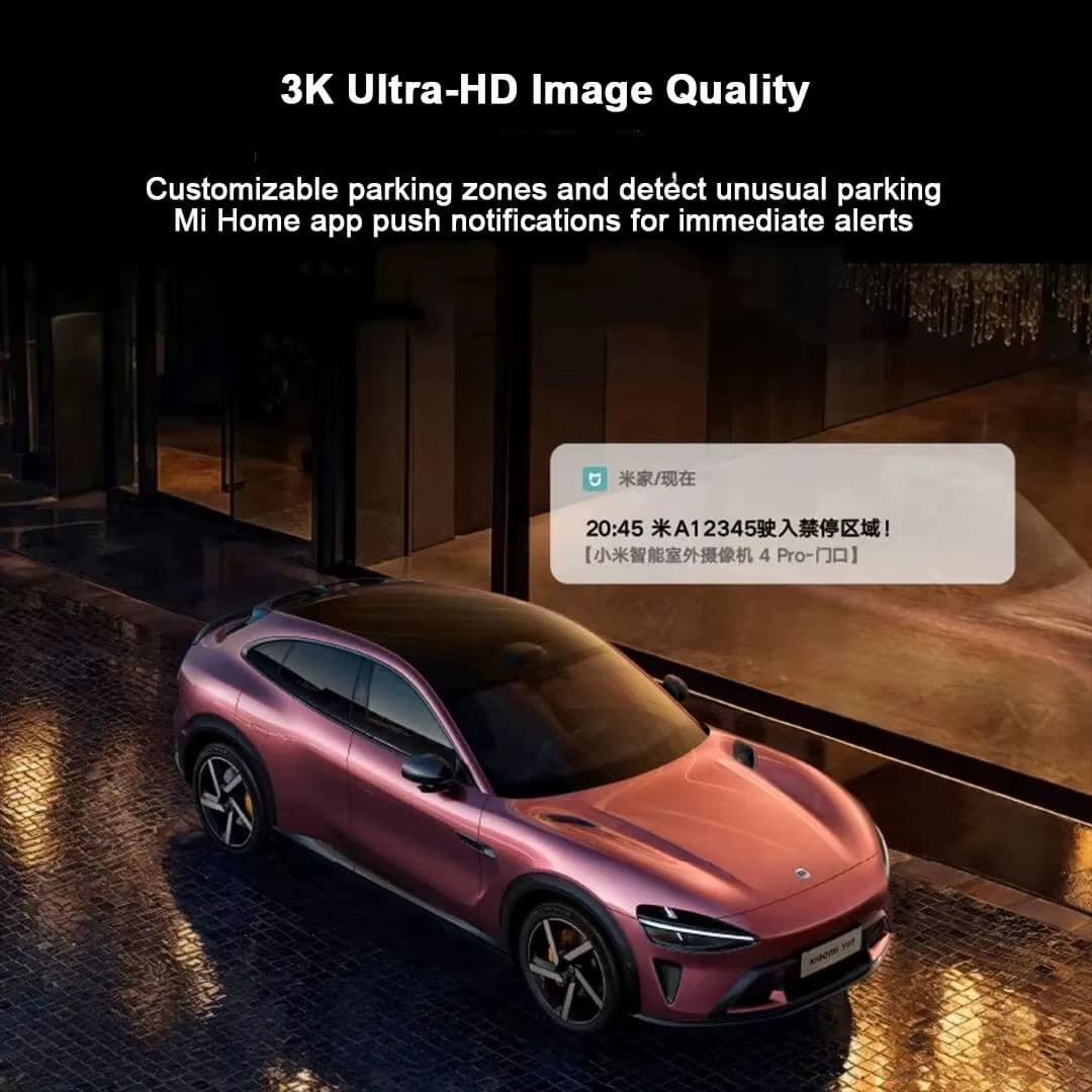 Xiaomi Smart Outdoor Camera 4 Pro Triple-Lens Zoom Edition 5MP - розумна зовнішня камера відеоспостереження з 3K якістю, IP66 та нічним баченням