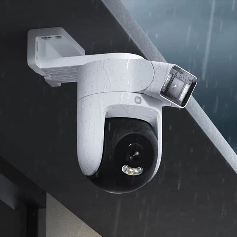Оригінальна XIAOMI Outdoor Camera 4 Dual 5MP 3K - розумна зовнішня Wi-Fi камера з AI виявленням, двома лінзами, кольоровим нічним баченням та IP66